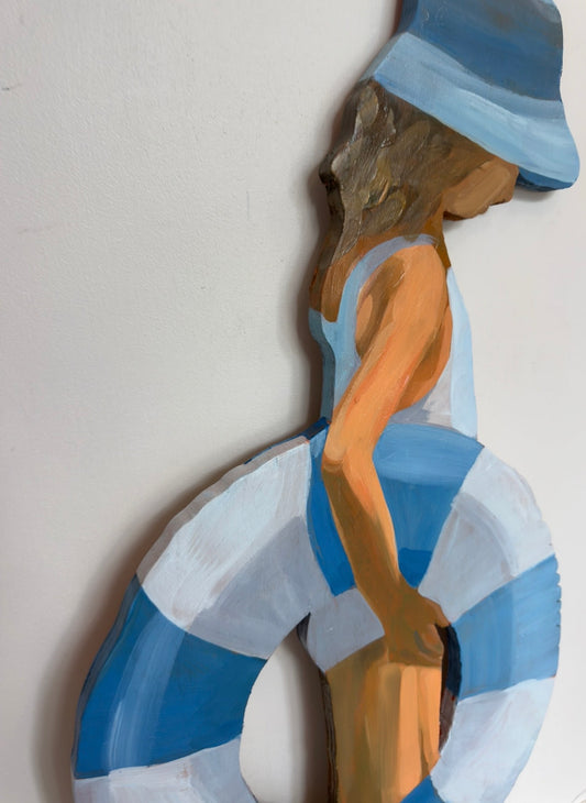 Long Day - wood cut-out