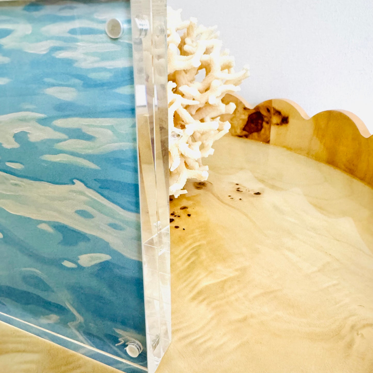 Acrylic Square Block Frame