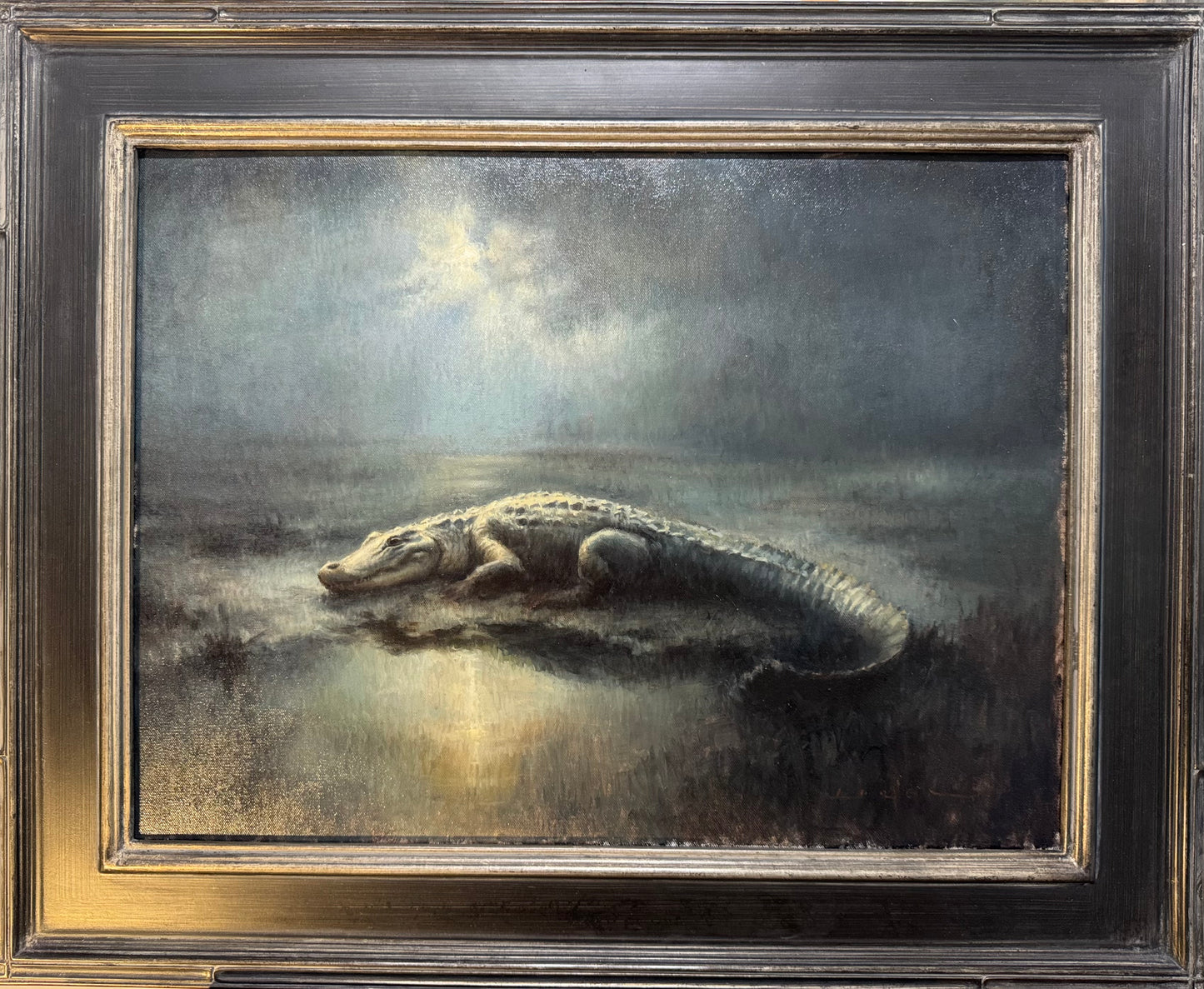 Water and Stone, framed to 24x30"