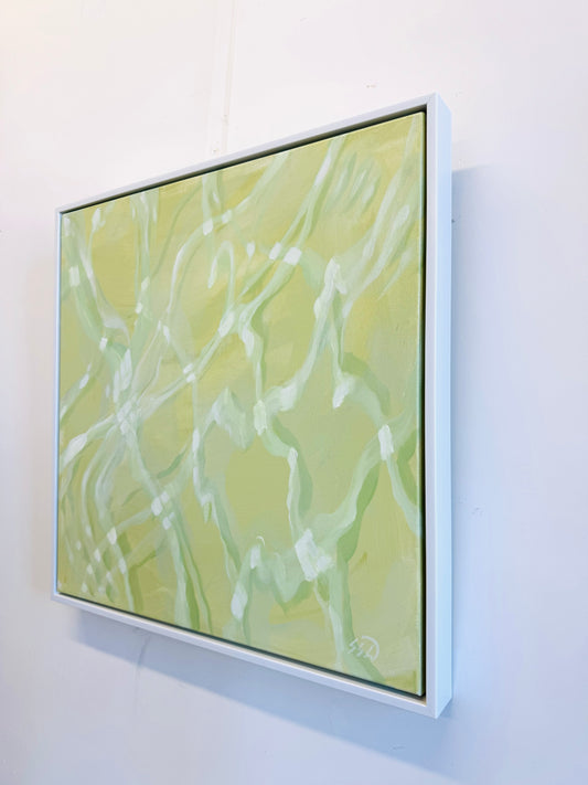 the shallows green lime waterscape citrine