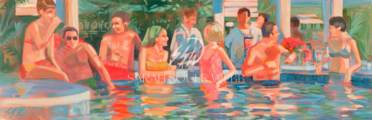 business trip ladies and gents print