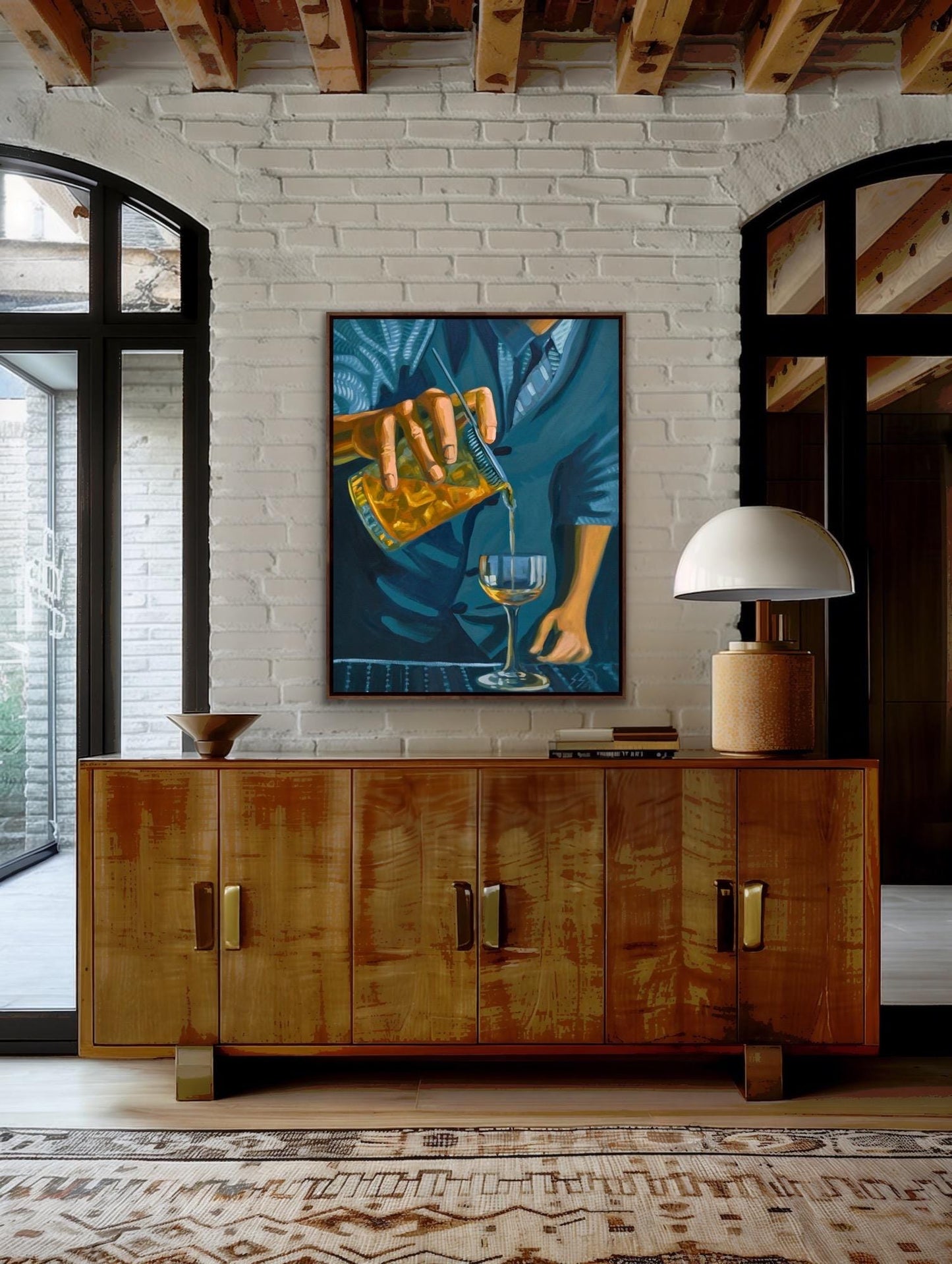 bill at the bar print