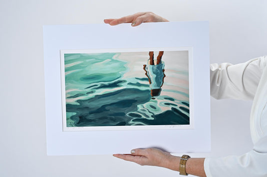 morning reflections print