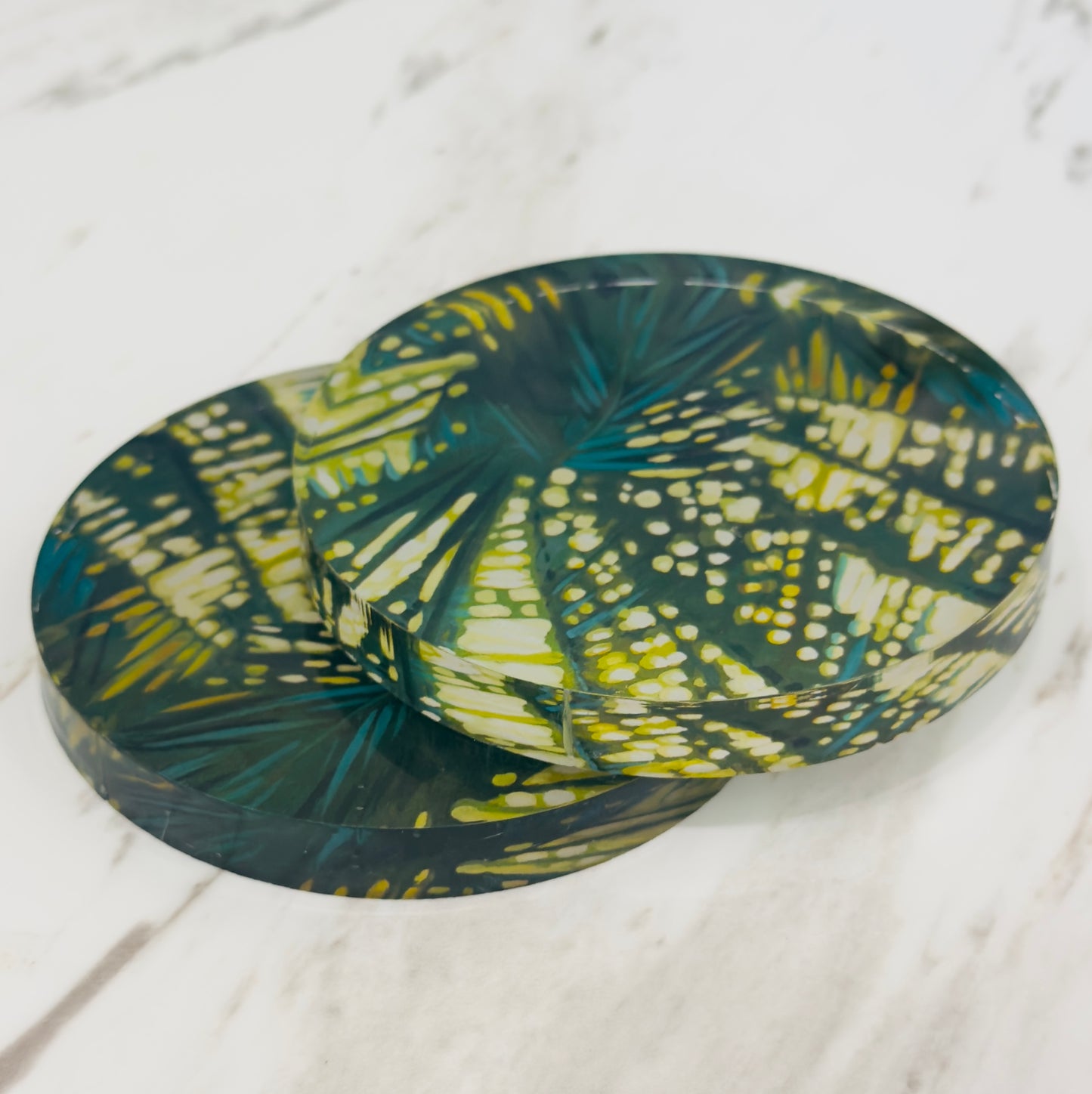 Acrylic Coasters, set of 2