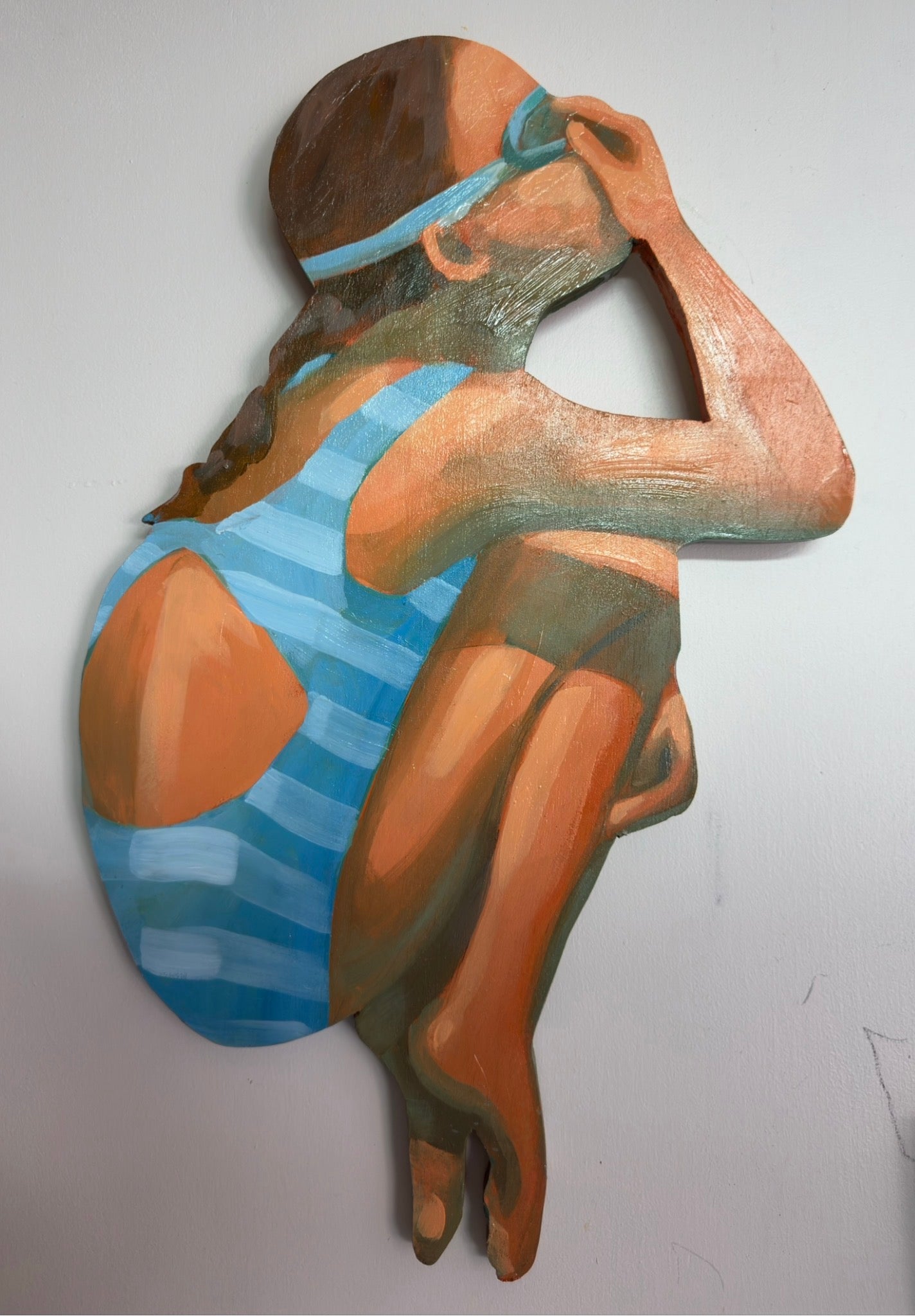 Jump In - wood cut-out