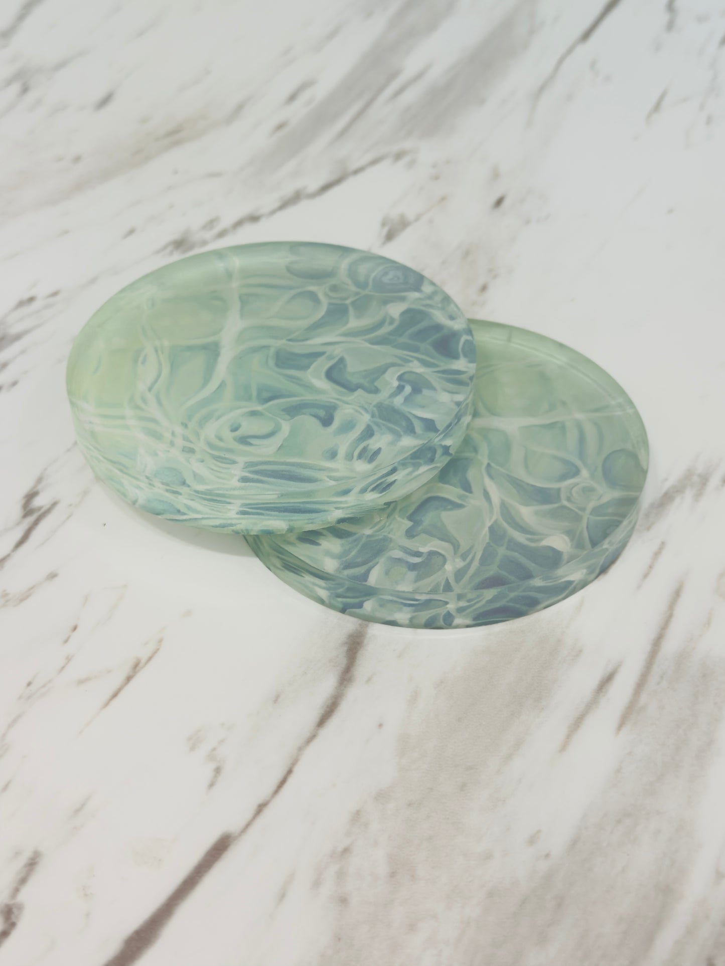 Acrylic Coasters, set of 2