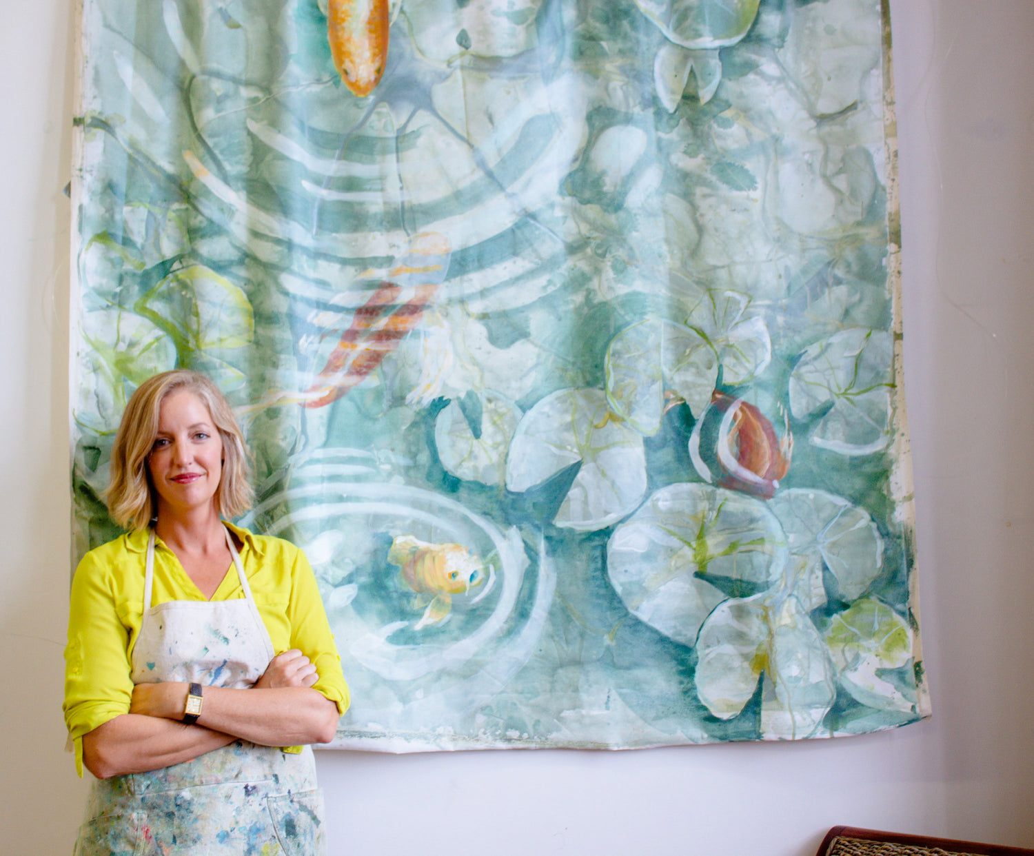 Artist koi waterscapes