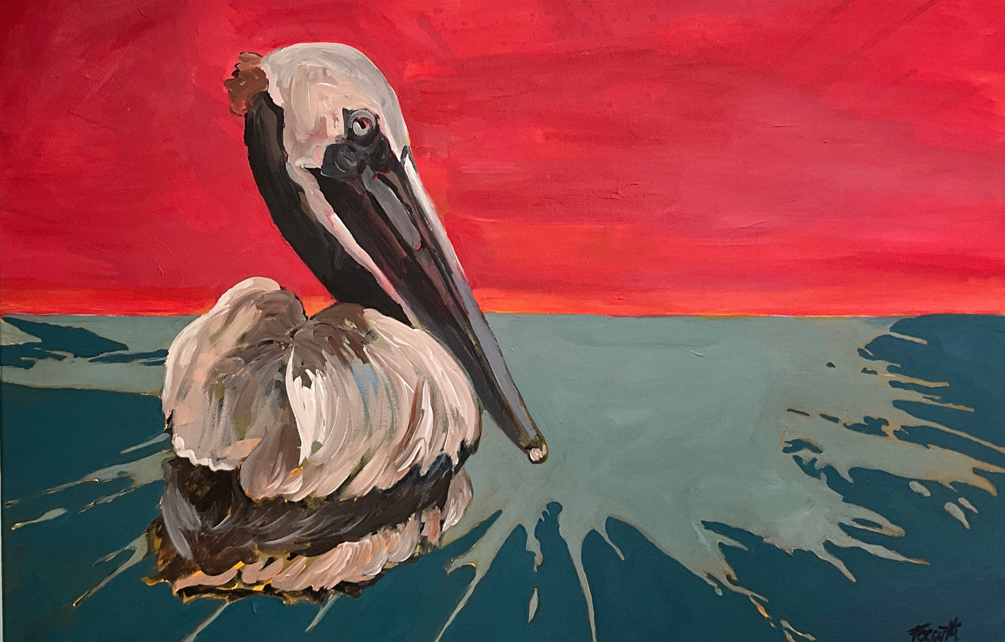 “The Art of Leaving Well” 24x36”
