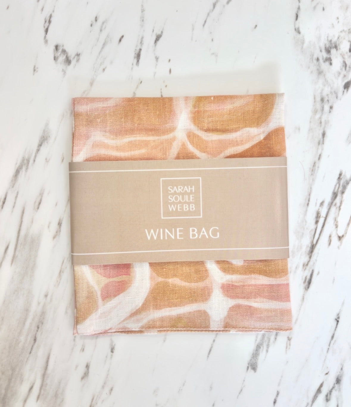 Coastal inspired Wine bags