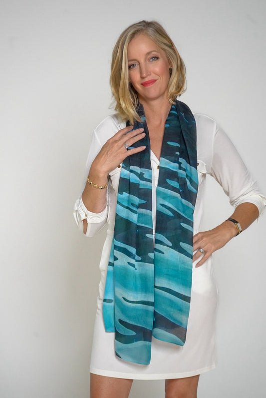 Scarf, Living Waters