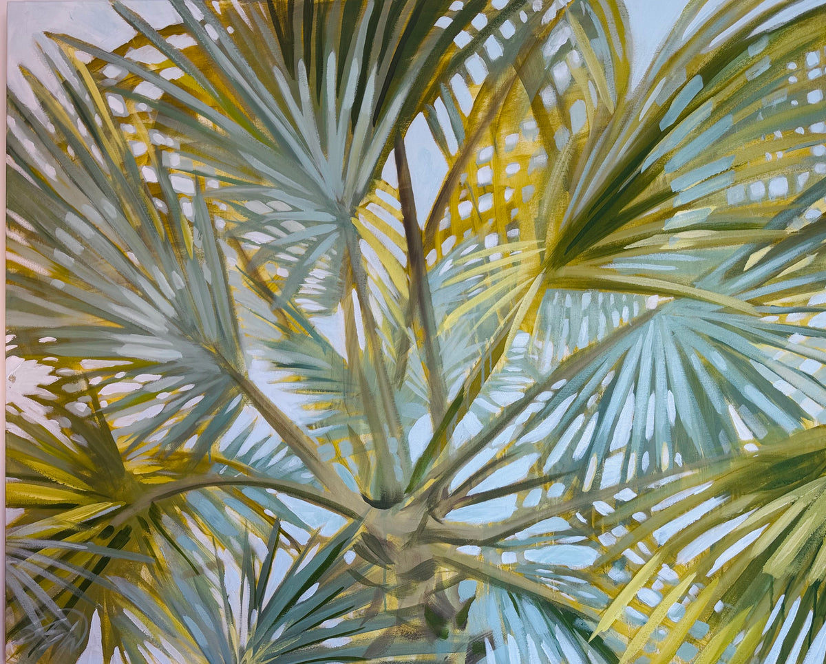 Keep Palm and Carry On. 60x48”