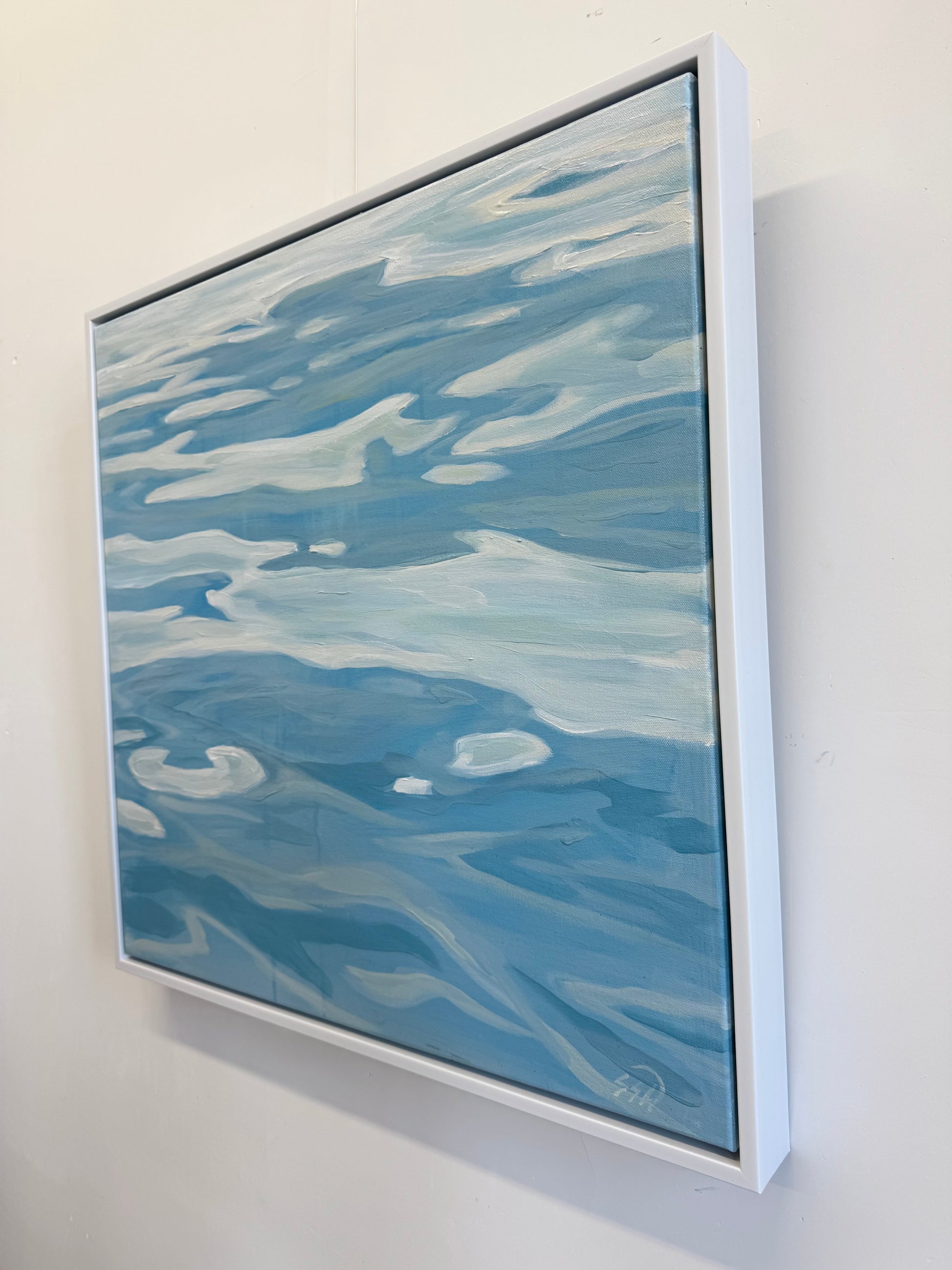 Step in waterscapes poolside blue