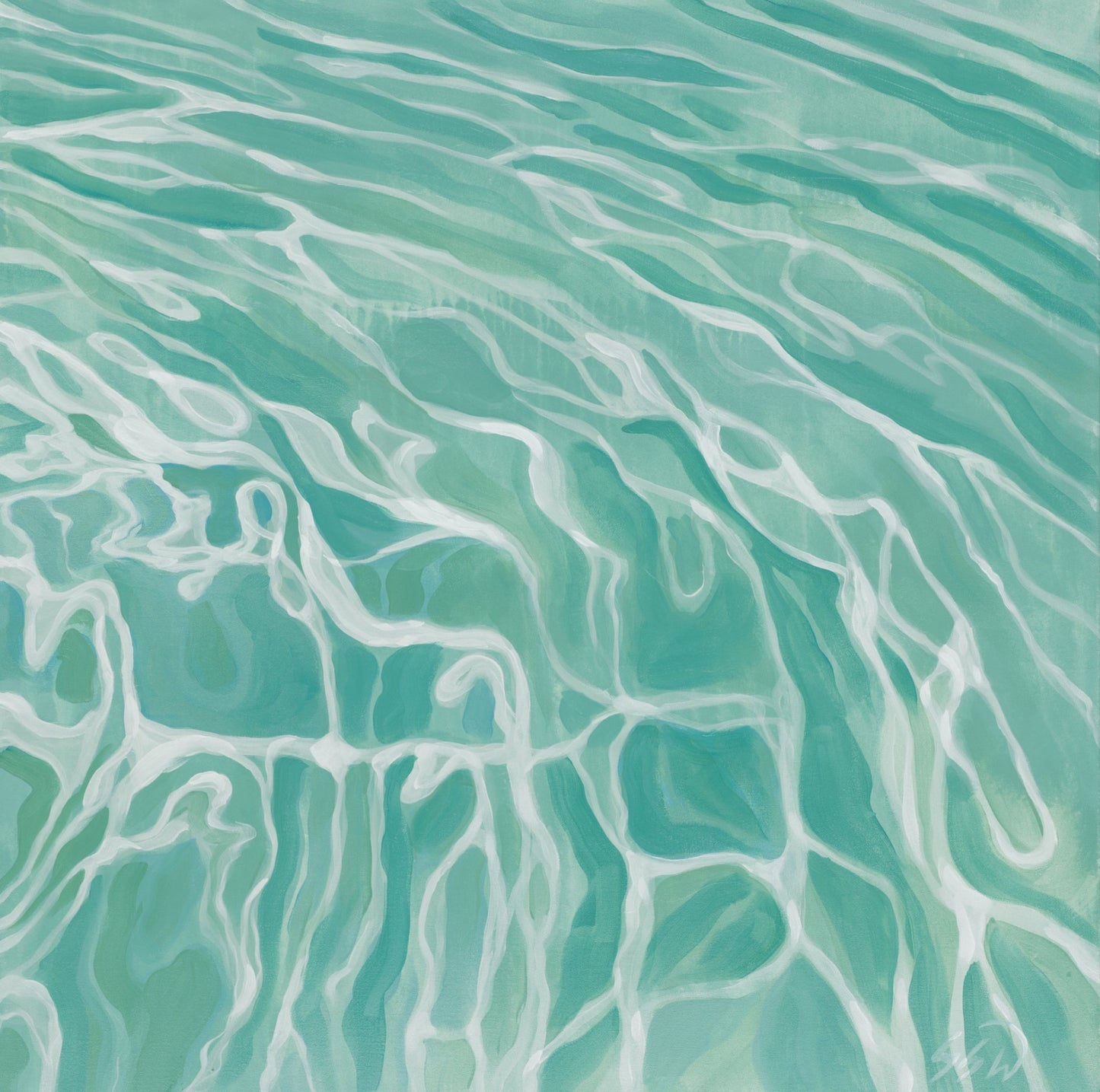 dream waterscapes aqua turquoise 