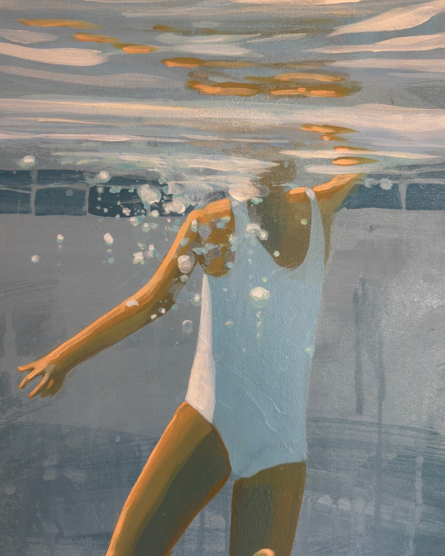 Deep End - 36x36"