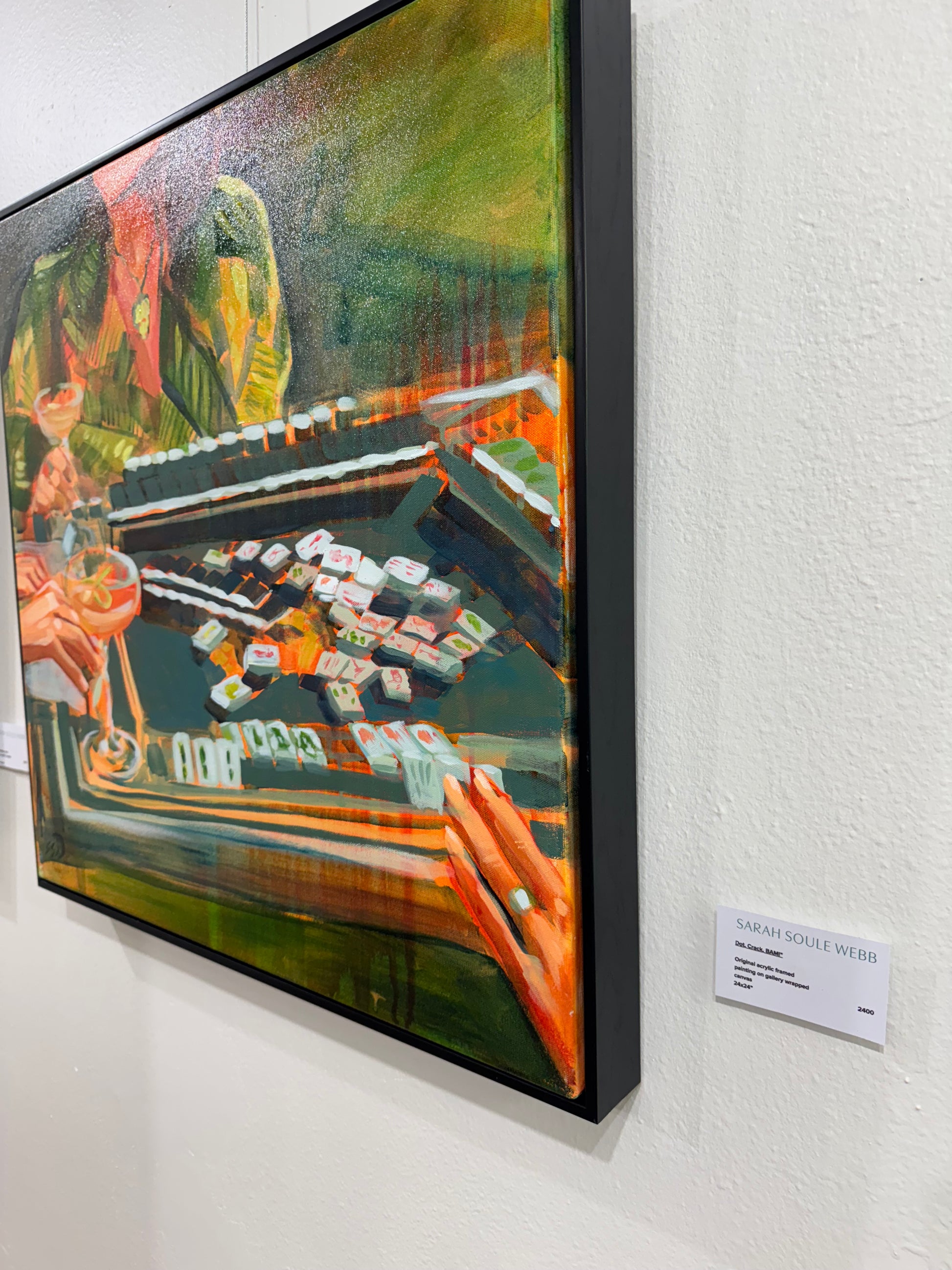 original art  dot crack