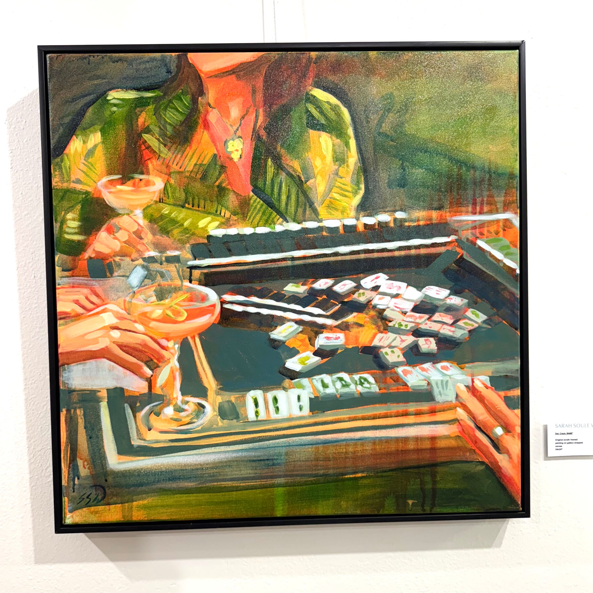 original art mahj  dot crack