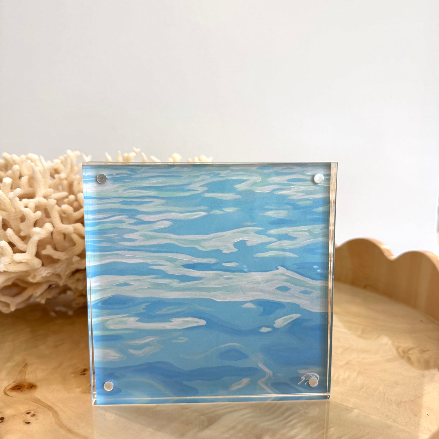 Acrylic Square Block Frame