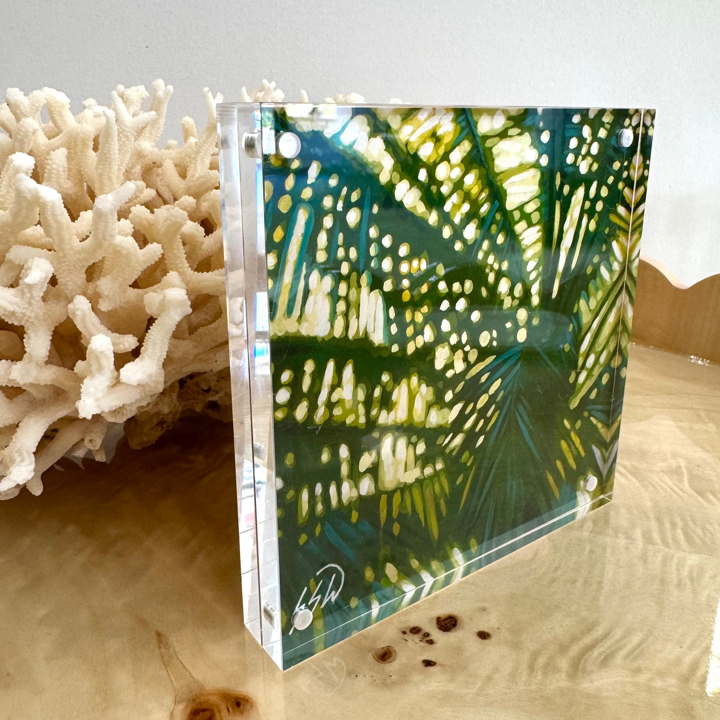 Acrylic Square Block Frame