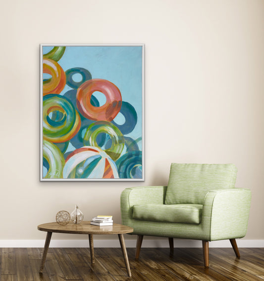 Nap Time      48x36”