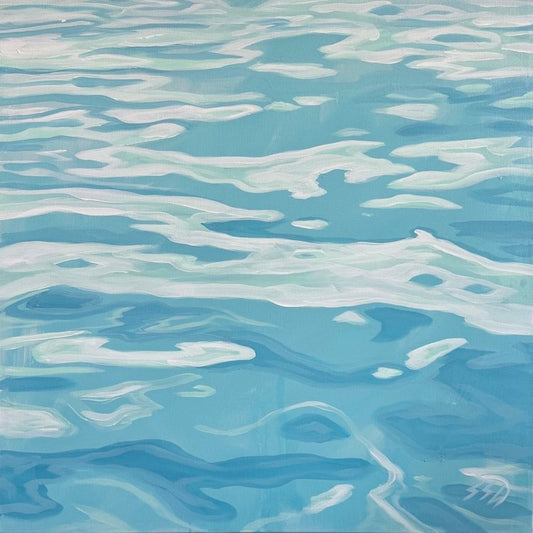 Cerulean Sea      36x36”