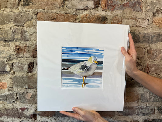 “Gill” matted to 16x16”