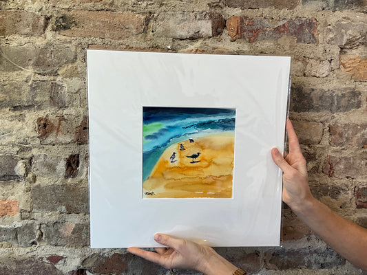 “The One” matted to 16x16”