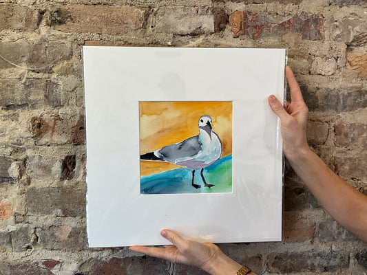 “Buffy” matted to 16x16”