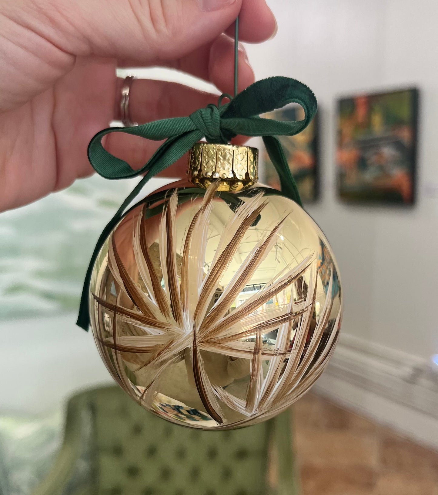 Palmetto Ornament