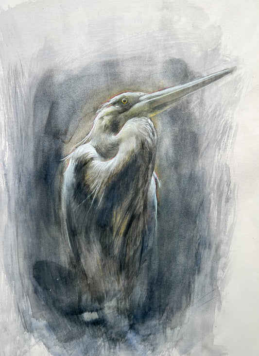 Tidelight Stillness,  25x31" Framed