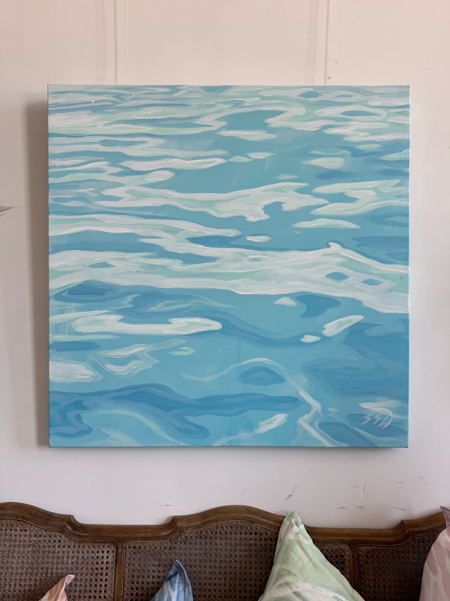 Cerulean Sea      36x36”