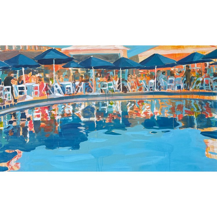 party, poolside waterscapes 