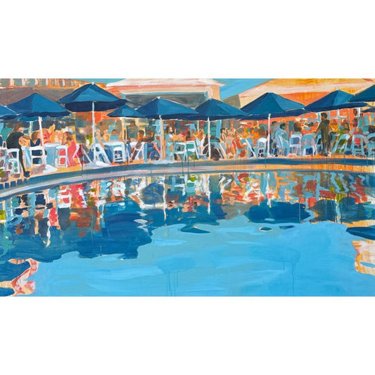 party, poolside waterscapes 