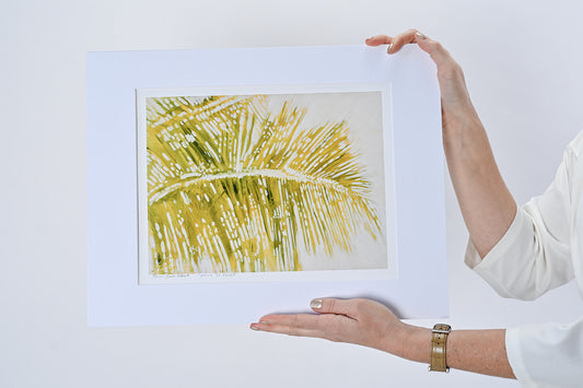 Wanna be fronds print example