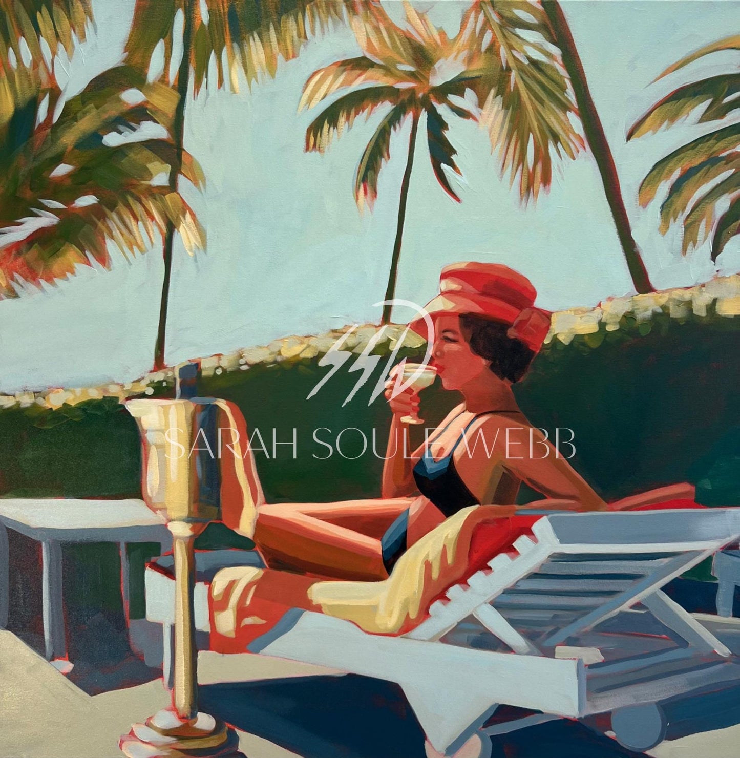 models and bottles print