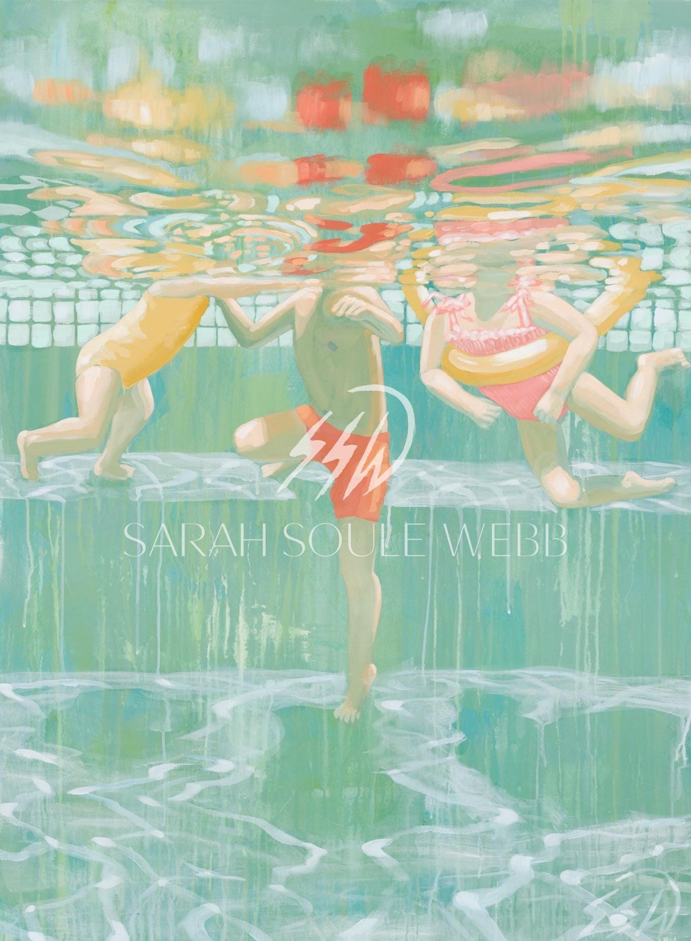 three ring circus print