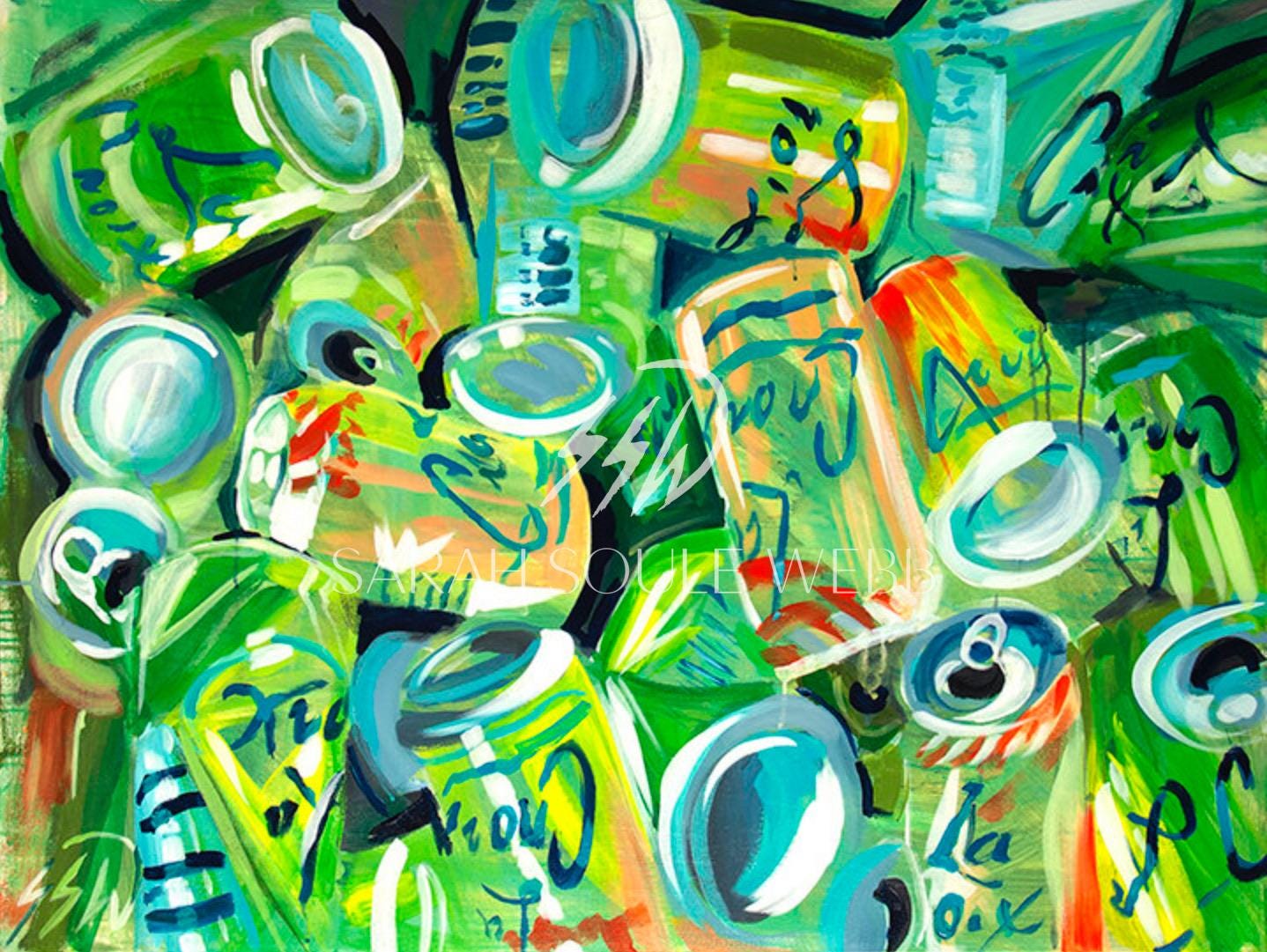 st croix taste the rainbow print