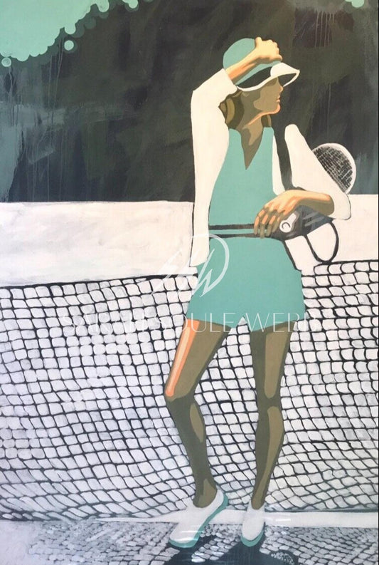 leggy peggy print tennis