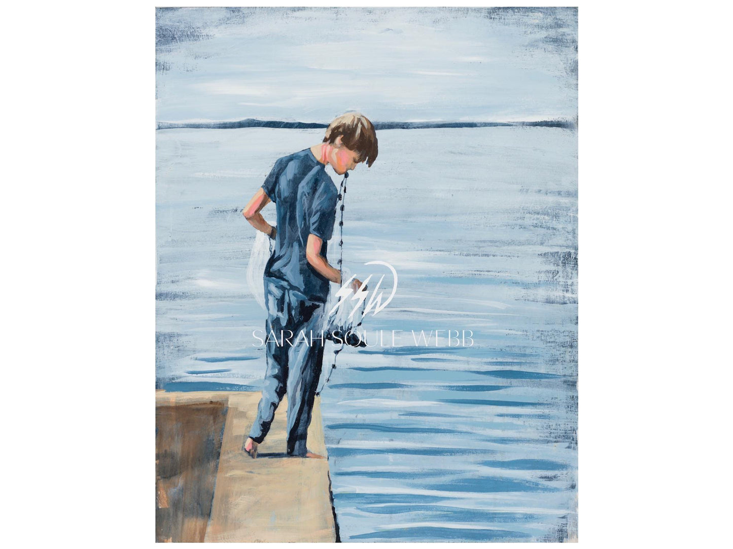 jubiliee fishing print portrait kiddos