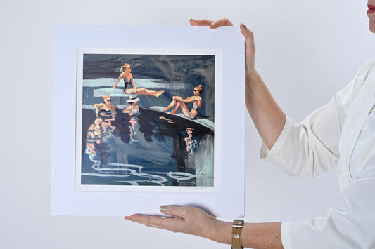 ladies in leisure print