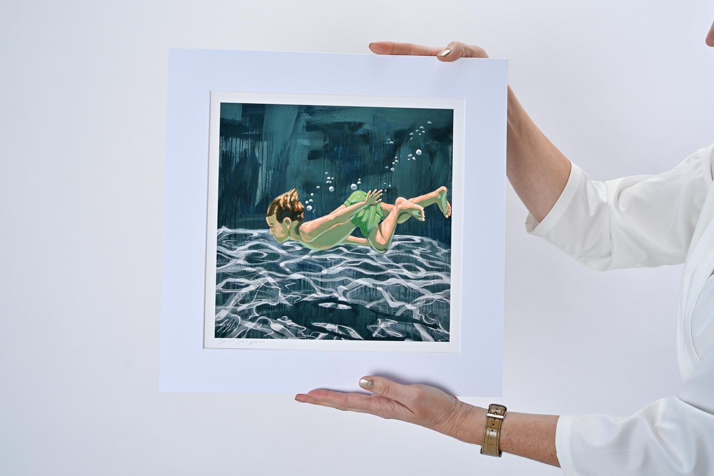 Mr. snotty pants print