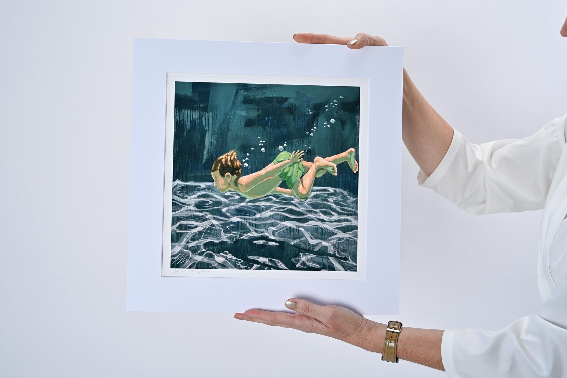 Mr. snotty pants print