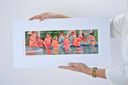 business trip ladies and gents print