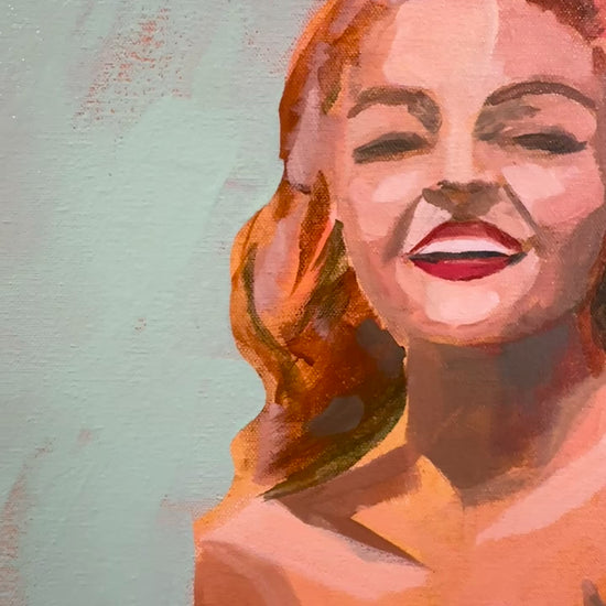 original art dive in taking a break video